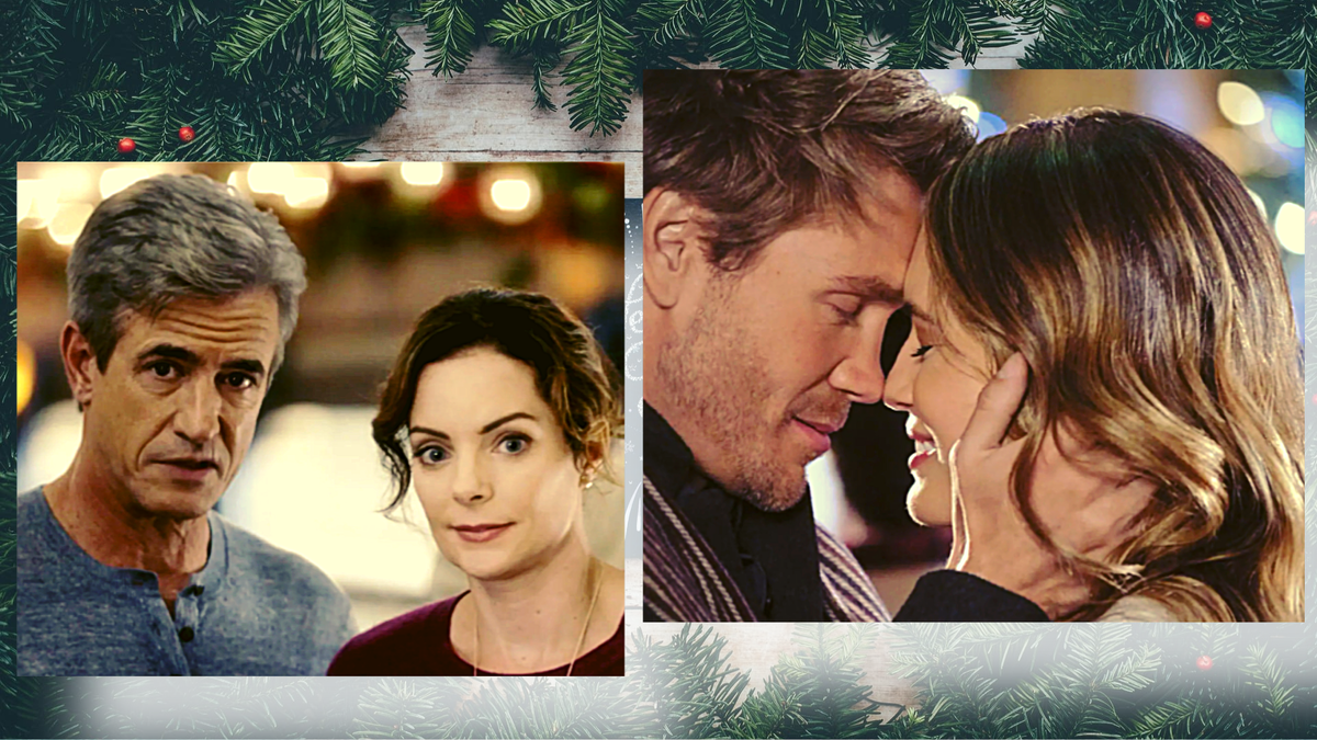 Кадры из: «Рождественский поезд» и "Напиши до Рождества"