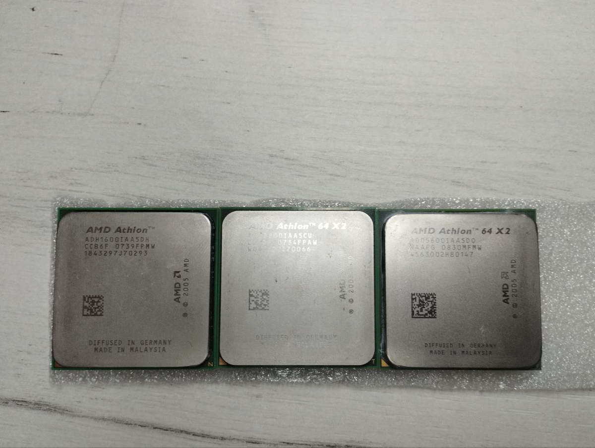 Перепробовал несколько процессоров.