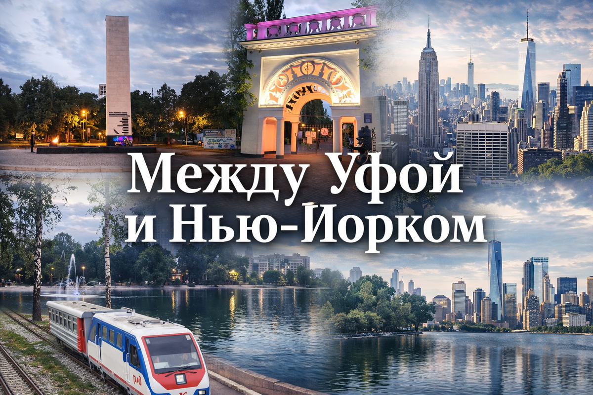 Парк имени Ивана Якутова сегодня удивительным образом напоминает большой городской парк Нью-Йорка. Ухоженные аллеи, водная гладь озера, подсветка, современные пространства для отдыха и ощущение открытого, живого мегаполиса делают его похожим на европейский или американский городской оазис — при том, что душа Уфы в нём остаётся прежней.