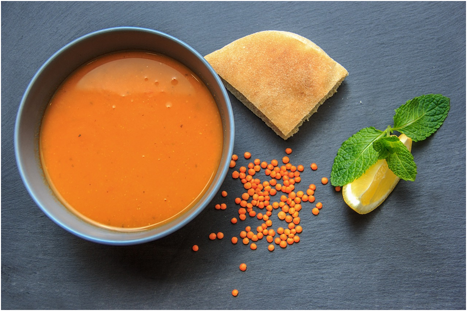 Простое, вкусное и яркое блюдо из красной чечевицы