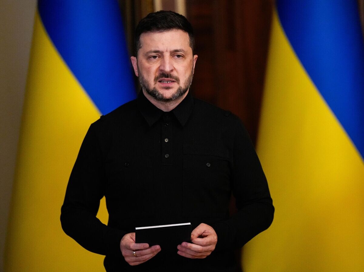    Владимир Зеленский© AP Photo / Julia Demaree Nikhinson