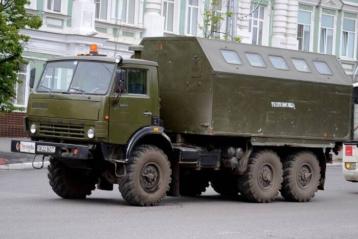 КамАЗ-4310 очень устойчив под нагрузкой