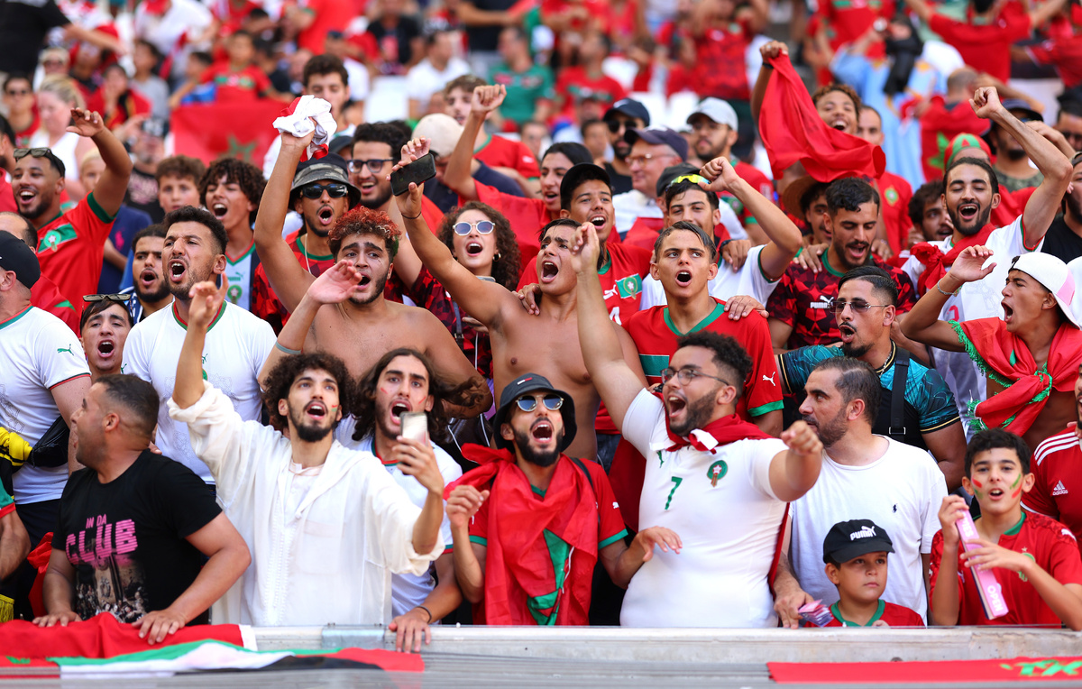   Болельщики сборной Марокко  Alex Livesey/Getty Images