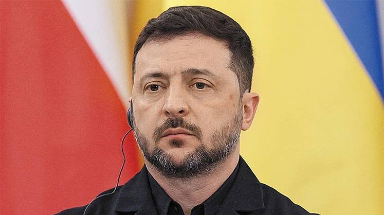    EPA/PAWEL SUPERNAK Лидер Украины Владимир Зеленский