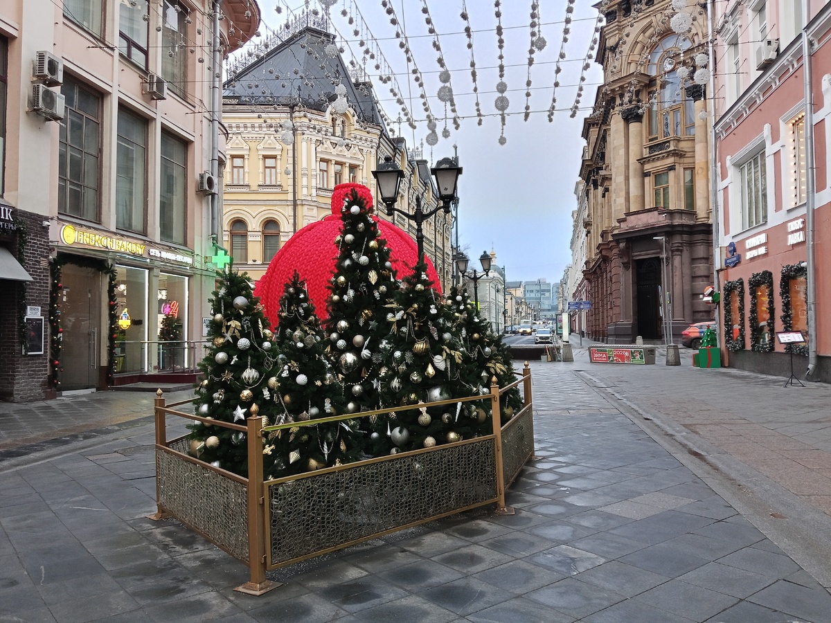Москва предновогодняя. Декабрь 2025. Фото автора