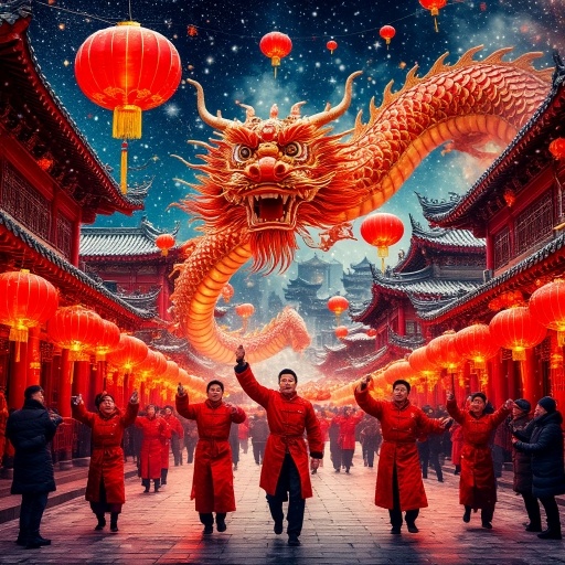 Запуск фейерверков и хлопушек отгоняет злых духов и привлекает благополучие.