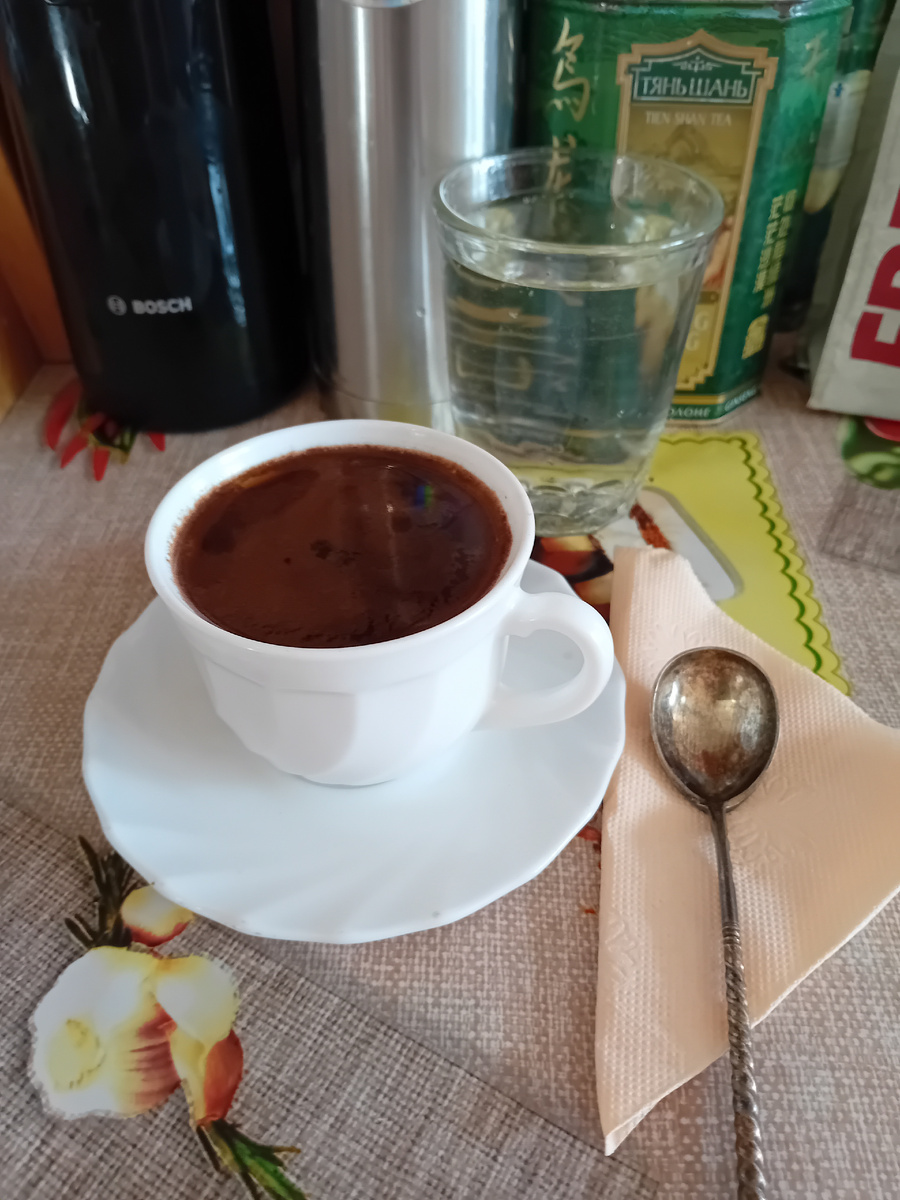 Мой утренний кофе.