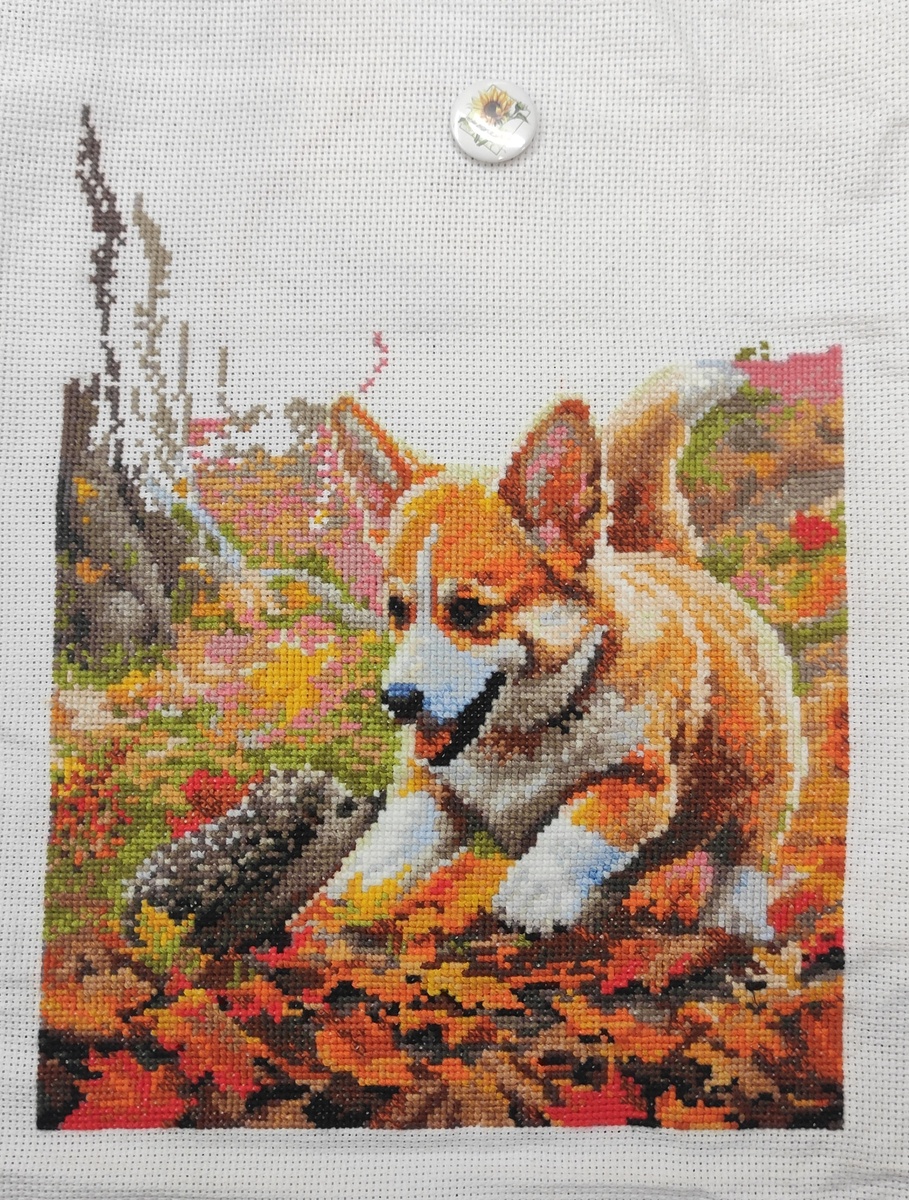 Приска в 1440 крестиков хорошо заметна