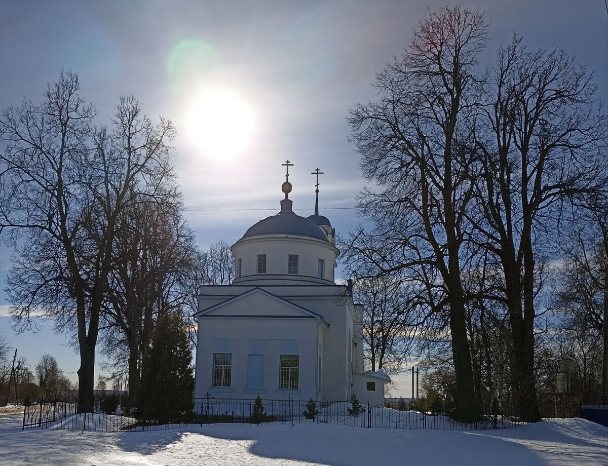 Фото прошлогоднее. Снега у нас нет в этом году