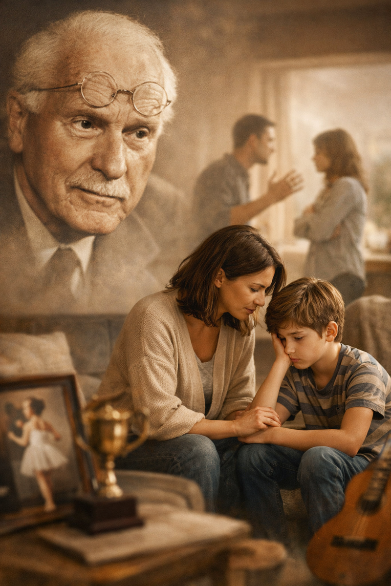 «Самое тяжёлое бремя ребёнка это непрожитая жизнь его родителей».