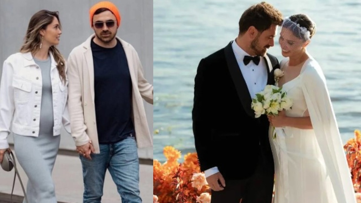 Агата Муцениеце и Пётр Дранга