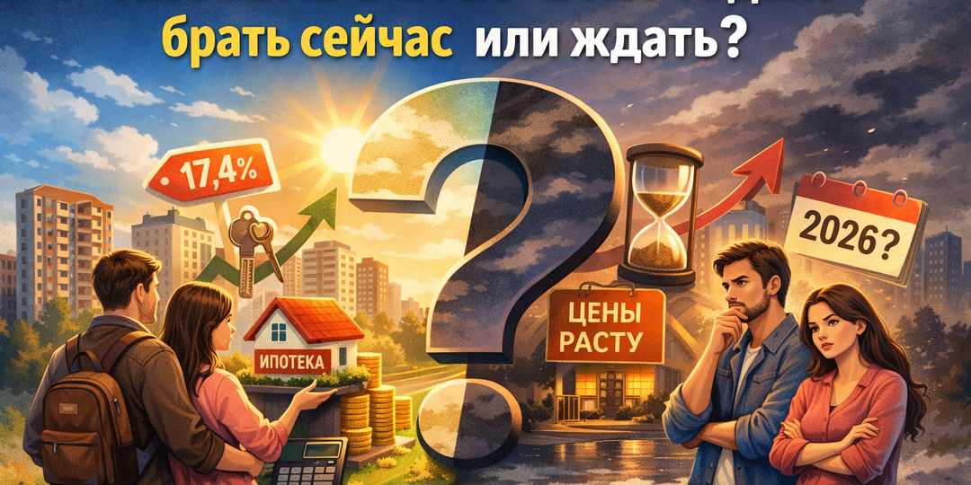 Ипотека в 2025–2026 годах: брать сейчас или ждать?
