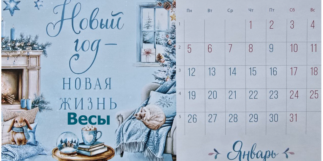 Весы январь 2026