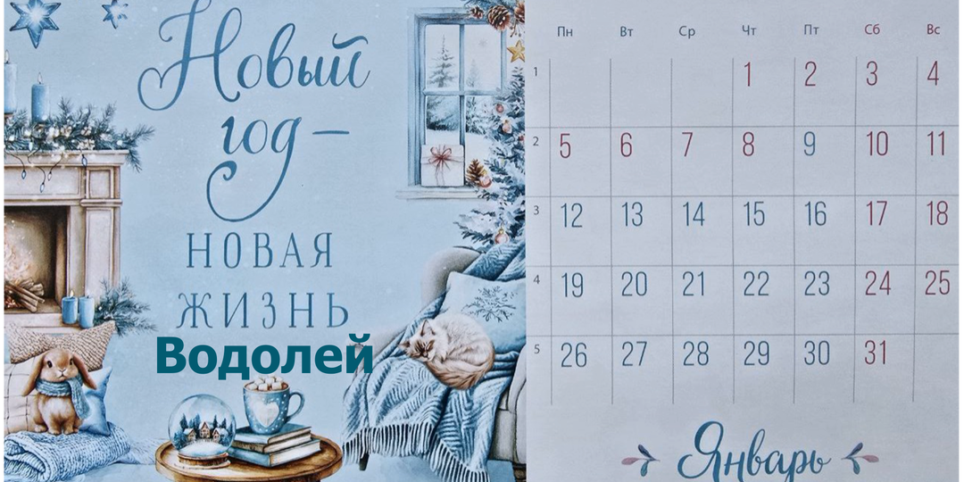 Водолей январь 2026