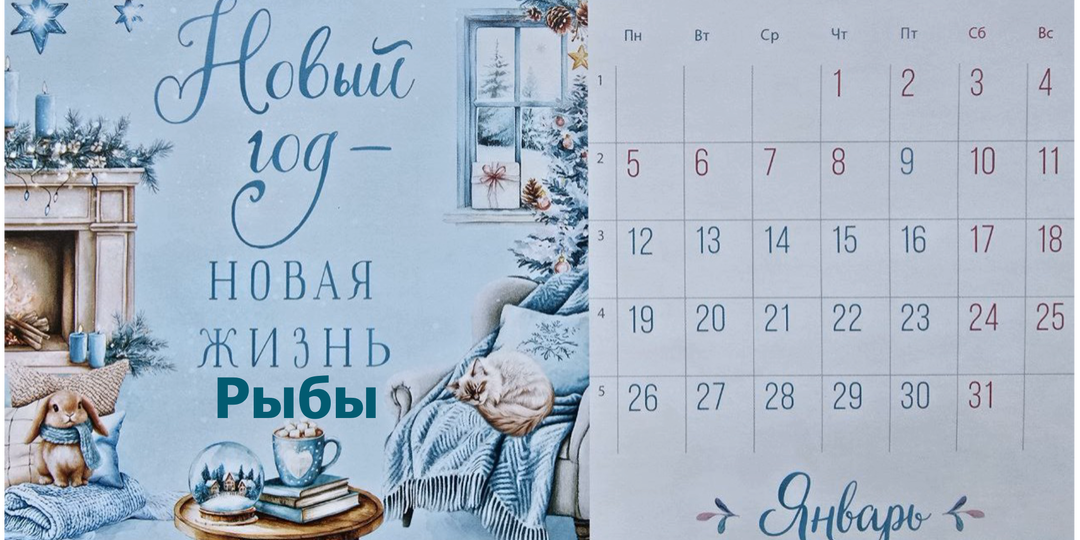 Рыбы январь 2026