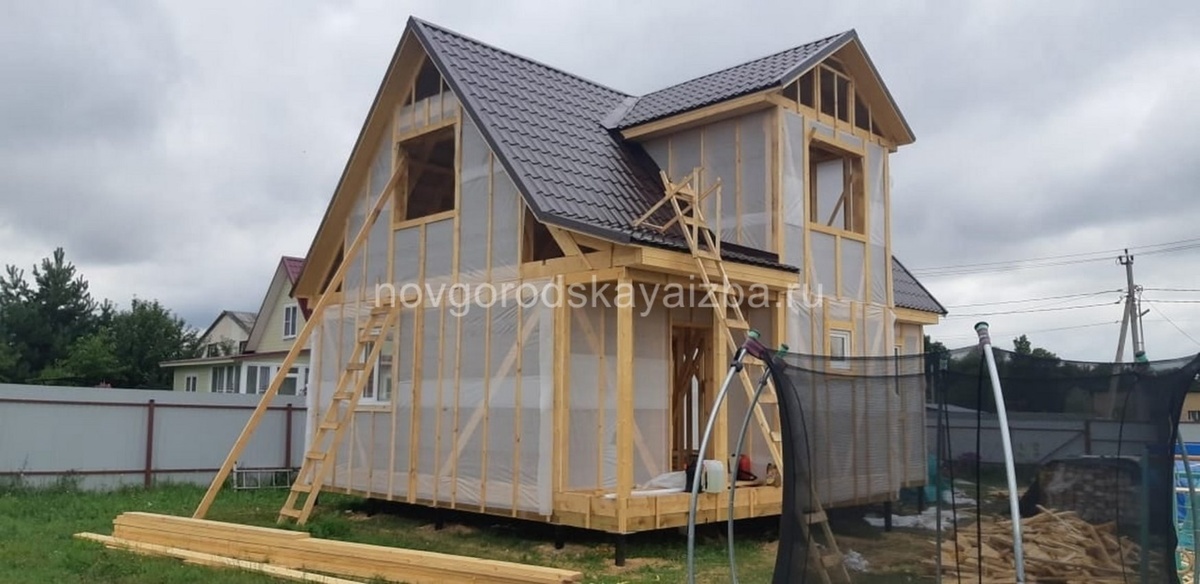 Строительство каркасного дома