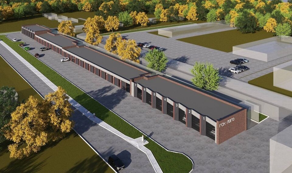    Проект гаражей в пос. Южном. Источник: мастерская «АлфаПроект»