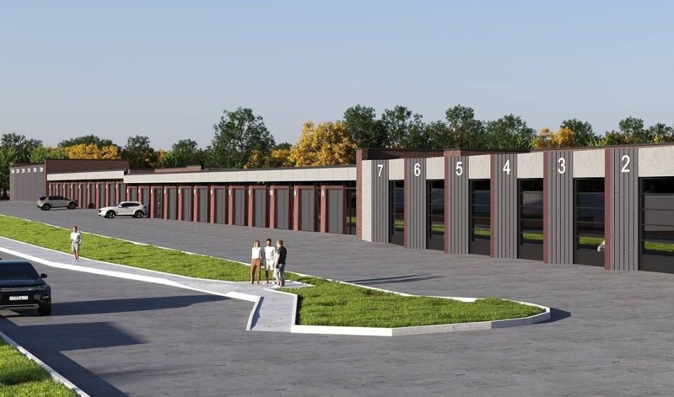    Проект гаражей в пос. Южном. Источник: мастерская «АлфаПроект»