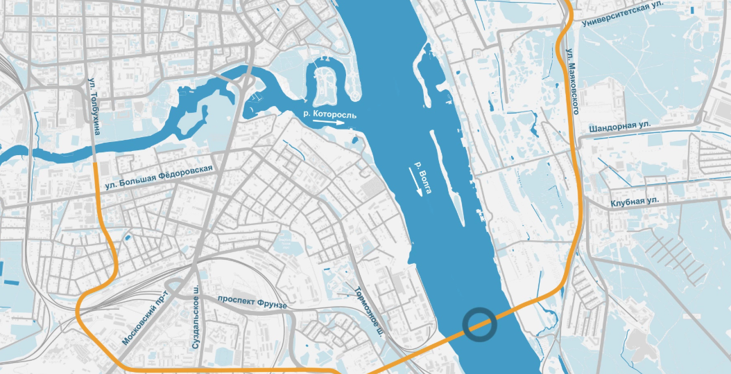 Карабулинская развязка в Ярославле: где пройдёт третий мост через Волгу и что построят сначала