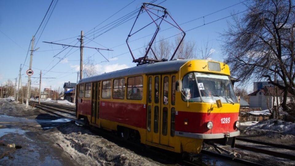    Транспорт. Зима. Трамвай. Источник: Анна Меньшикова/ТОЛК