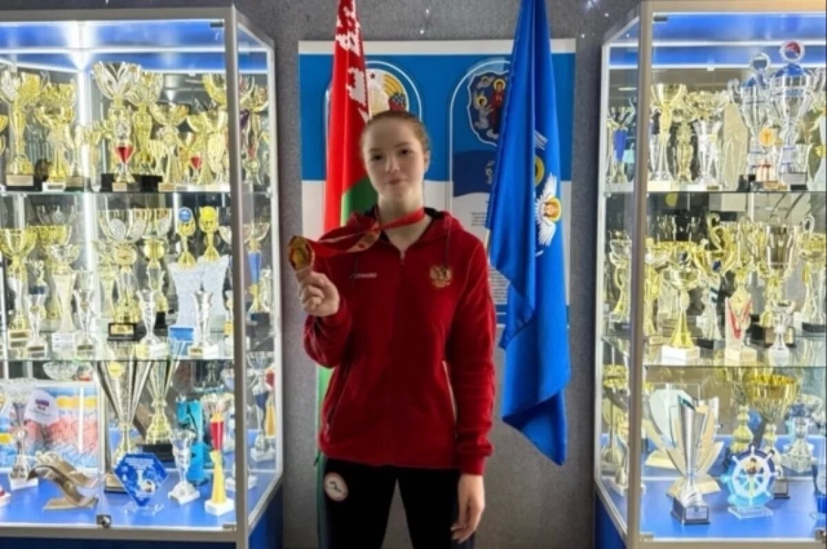    Пловчиха из Прикамья завоевала три медали на международном турнире