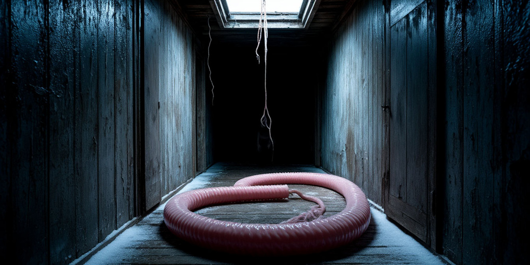 Она выпотрошила себя, чтобы оставить меня навсегда. Жуткая ночь в маленьком городке.