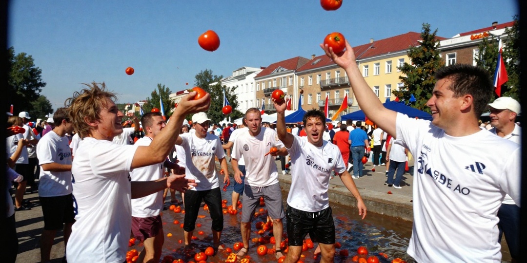 Битва помидорами: как драка стала праздником