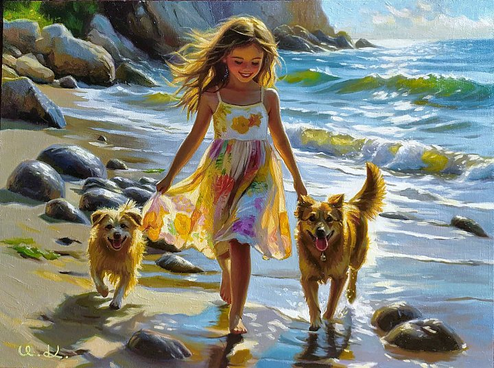 Художник Игорь Кройтор