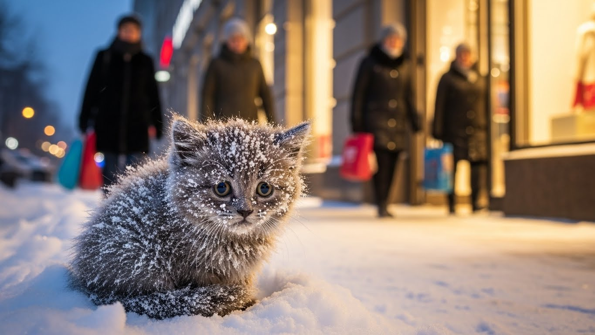 Так выглядят те, кто ждёт чуда. Пока мы бежим за подарками