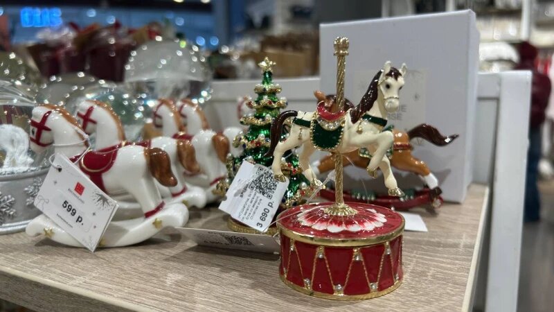     Новогодние игрушки в магазине «KÜCHENLAND HOME». Берникова Мария