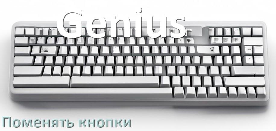 
Как снять кнопку клавиатуры Genius и поменять клавишу