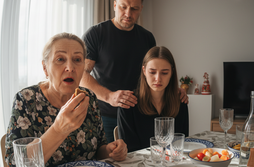 Бегом на кухню! — крикнула свекровь, не зная, что Миша стоял прямо за ней.