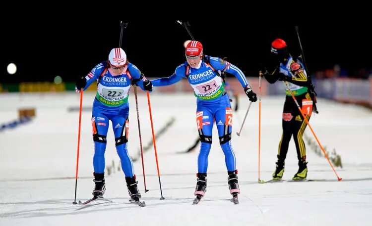    Светлана Слепцова и Анна Булыгина. Источник фото: Getty Images