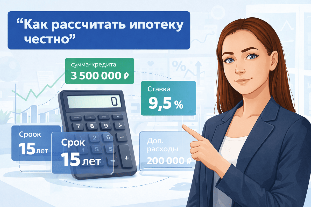    Как рассчитать ипотеку честно и проверить расчет банка Юлия Сергеевна Рослякова