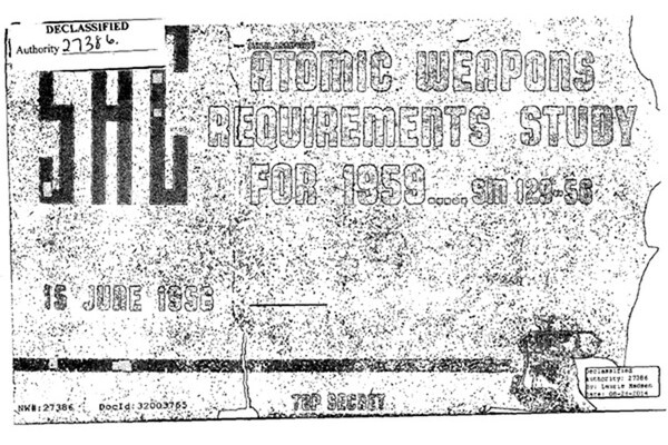    Титульный лист документа / National Security Archive