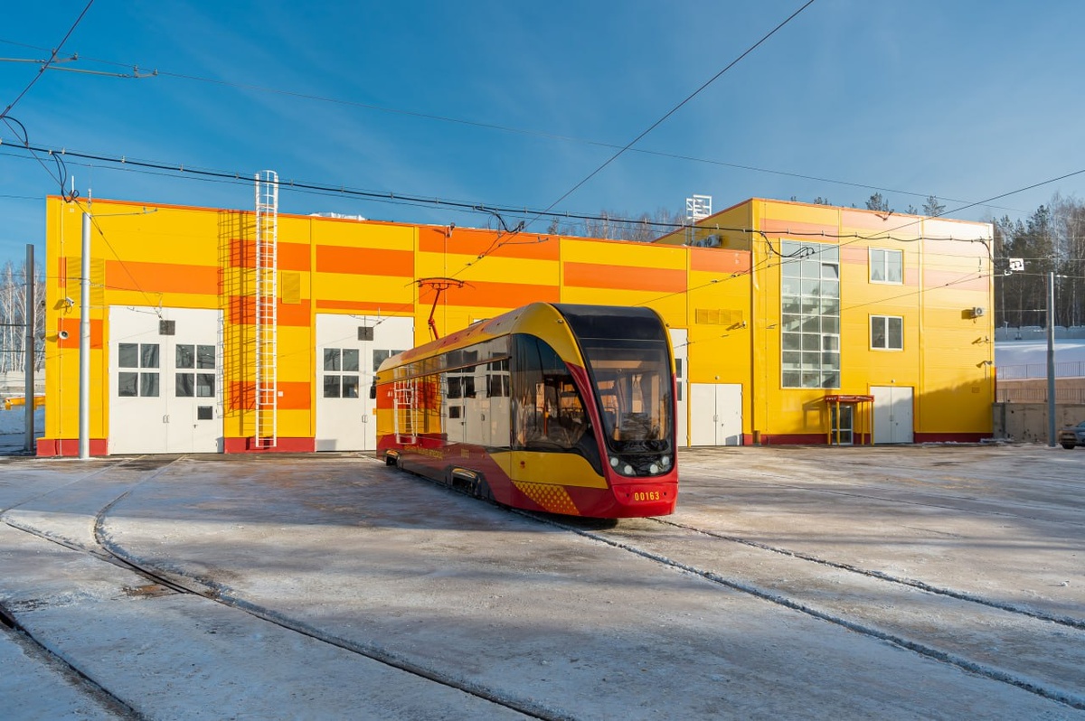 Депо Верхнепышминского трамвая.