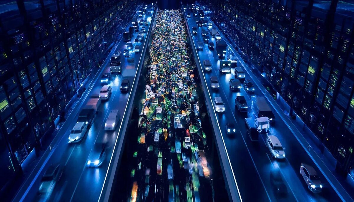 История каскадного коллапса.