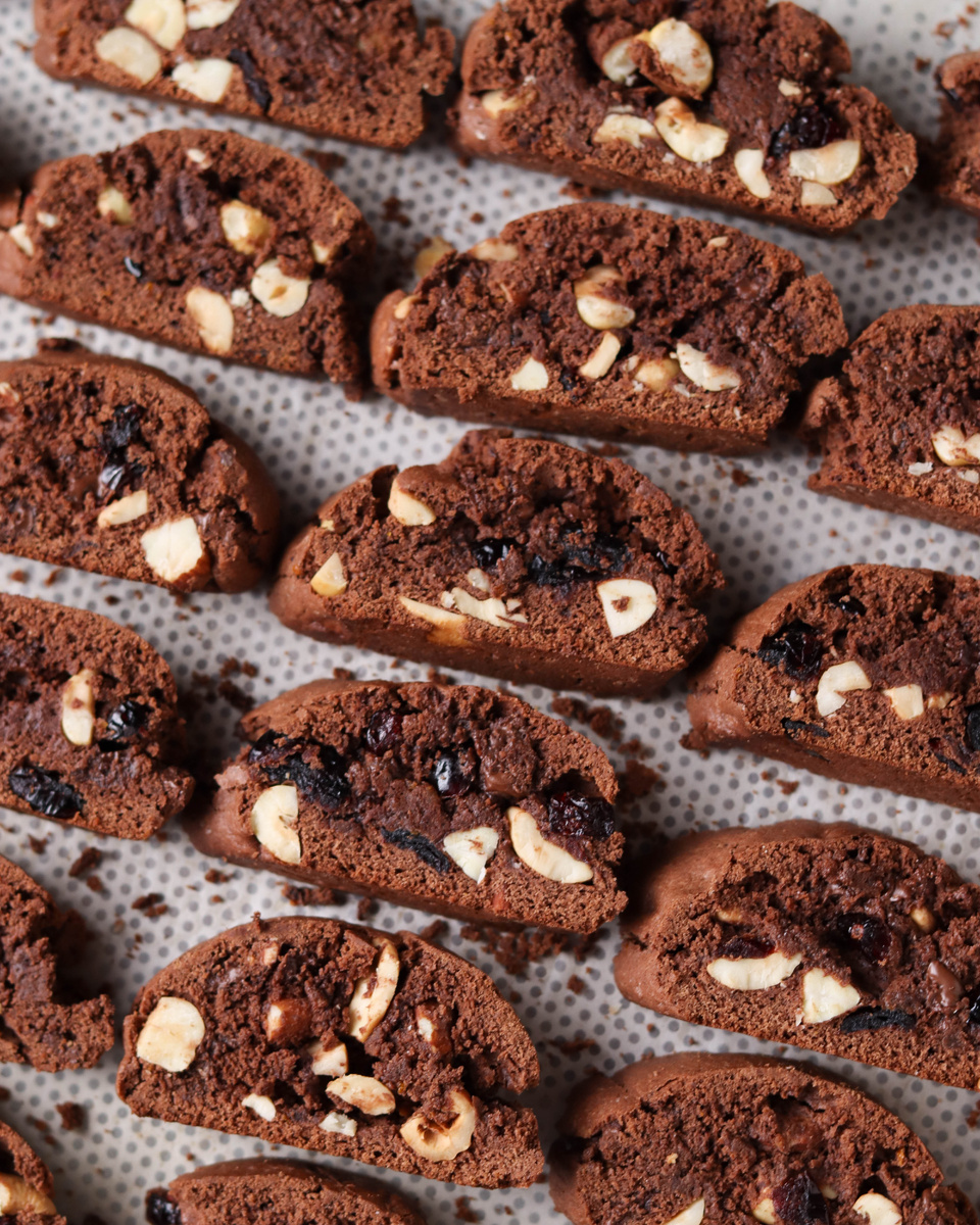 шоколадные бискотти