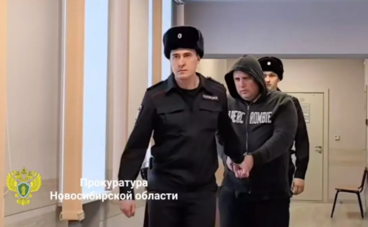 Задержанный водитель . Фото: прокуратура Новосибирской области