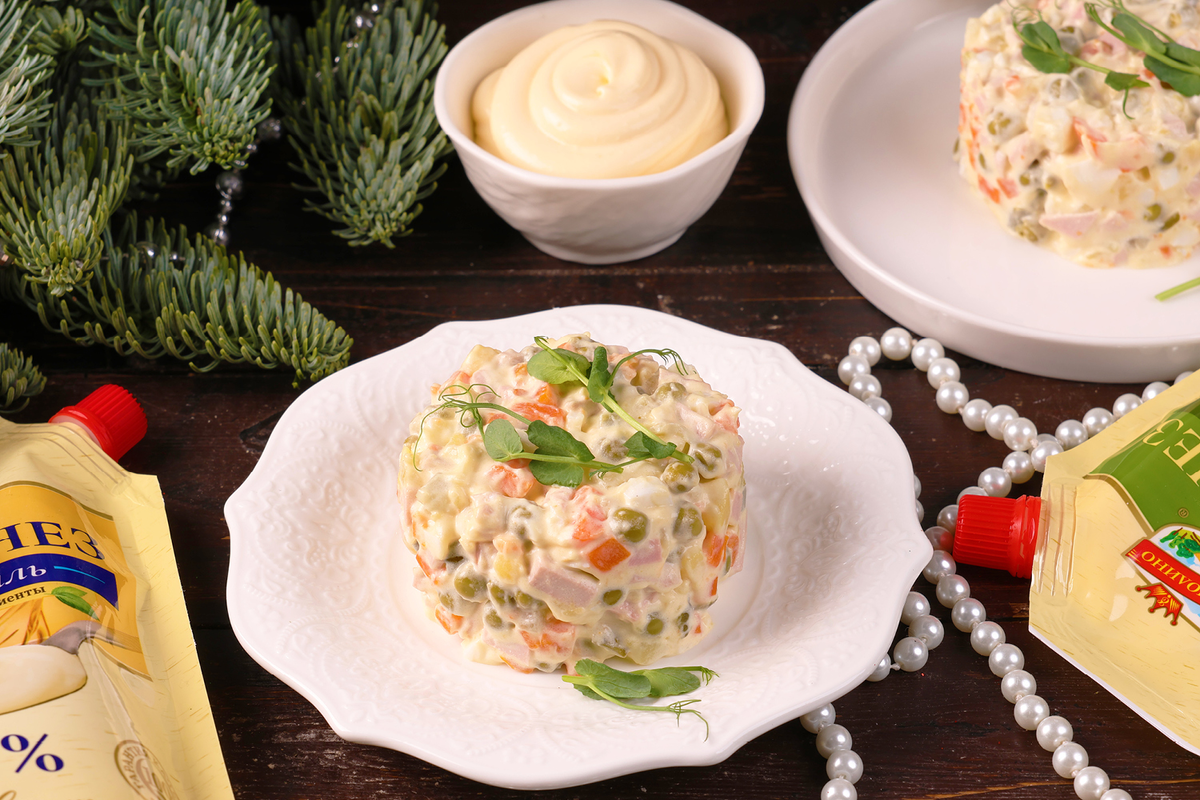 Оливье на Новый год