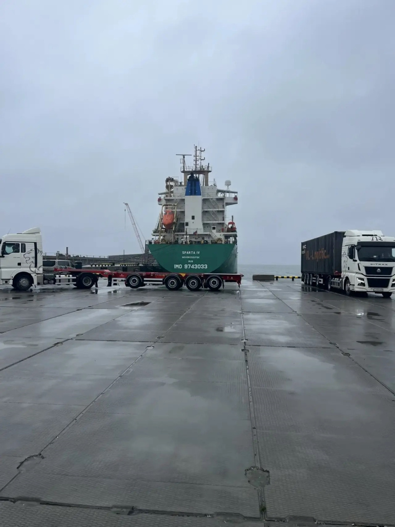 Грузооборот терминала в Пионерском достиг 56 тыс. тонн / Фото: "Росморречфлот"  📷
