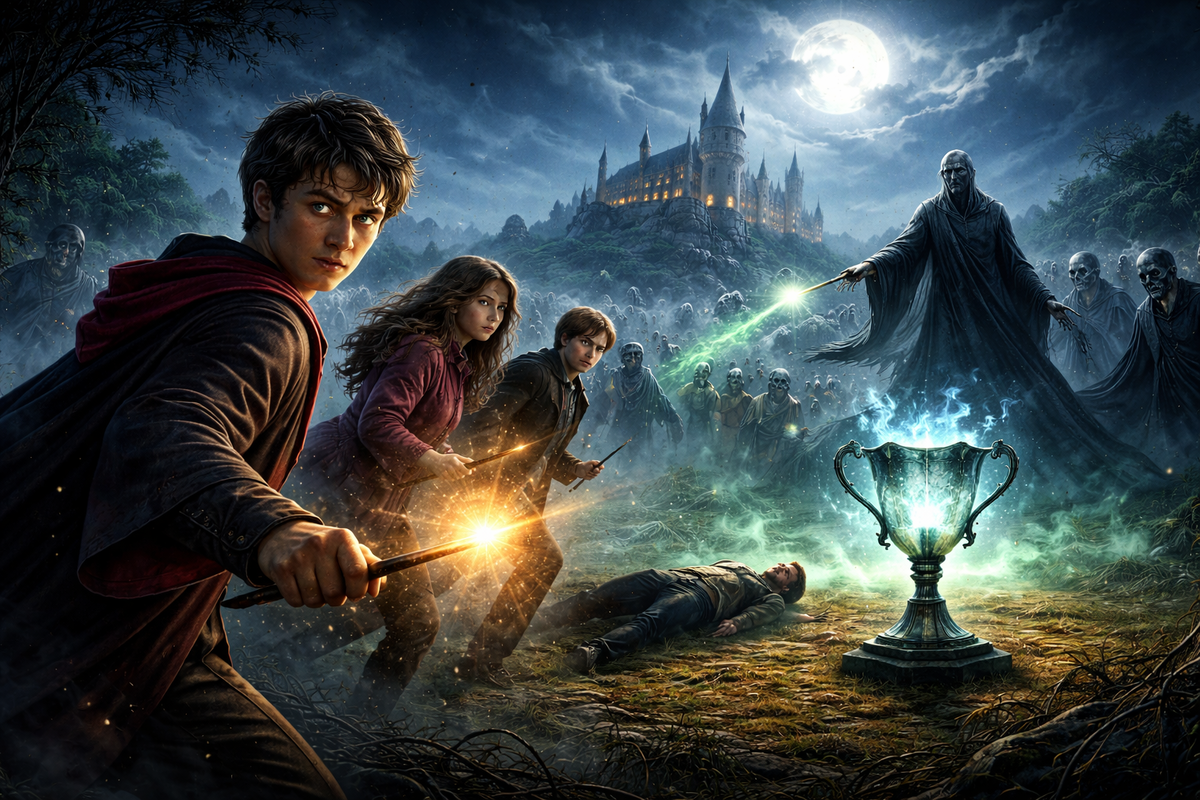 Гарри Поттер и Кубок огня: конец детства и первое столкновение с настоящим злом