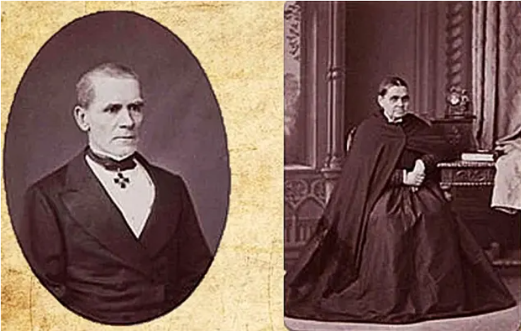 Иван Базанов и его супруга Матрена Михайловна. Из открытых источников