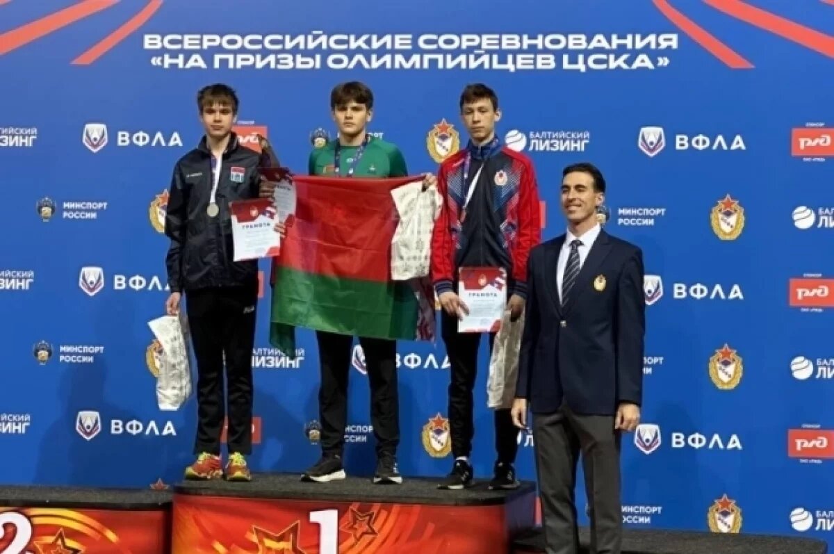    Забайкалец выиграл бронзу на Всероссийских соревнованиях в Москве