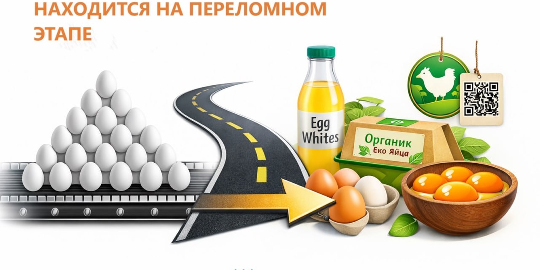 Рынок куриного яйца в России находится на переломном этапе