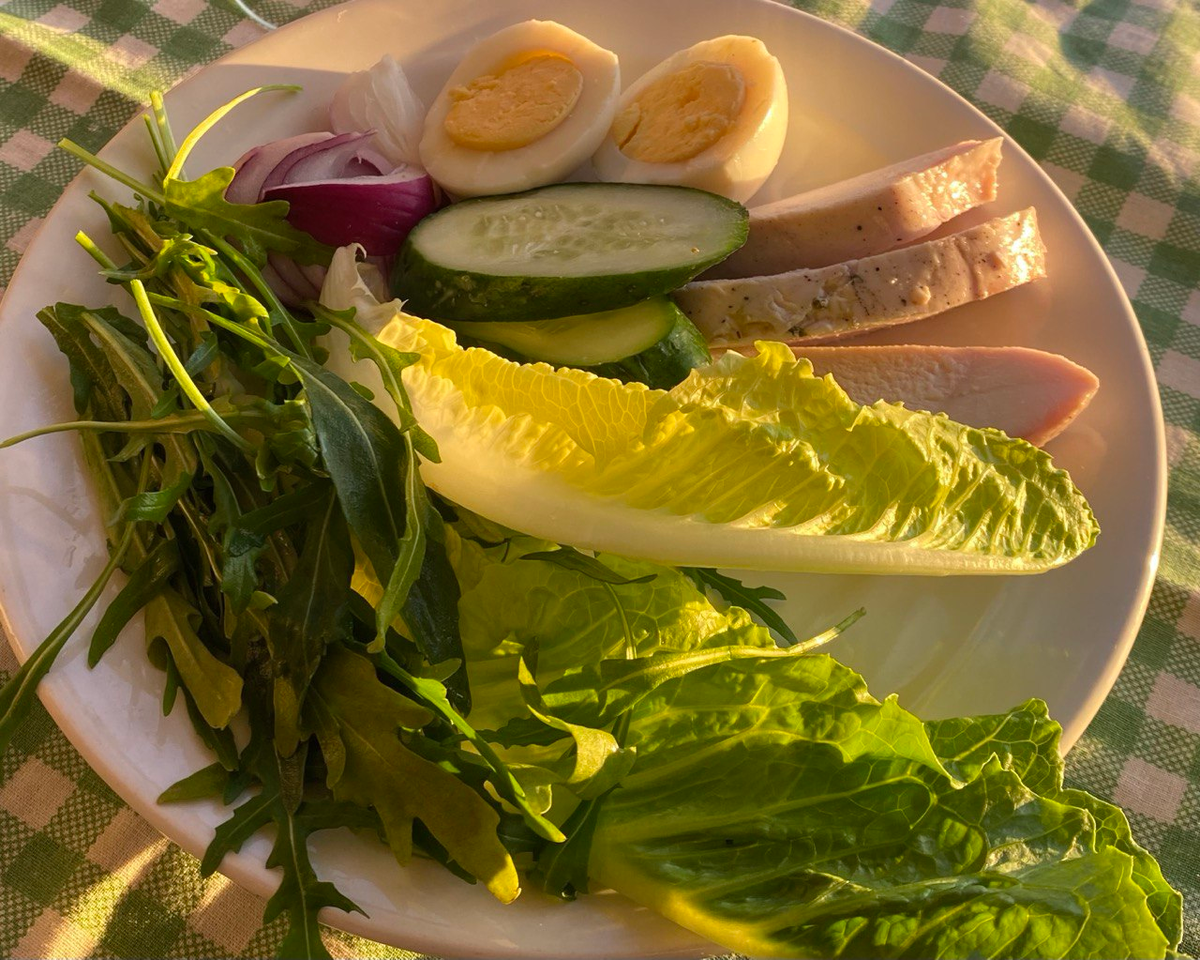 Для разгрузочного дня - это более, чем достаточно