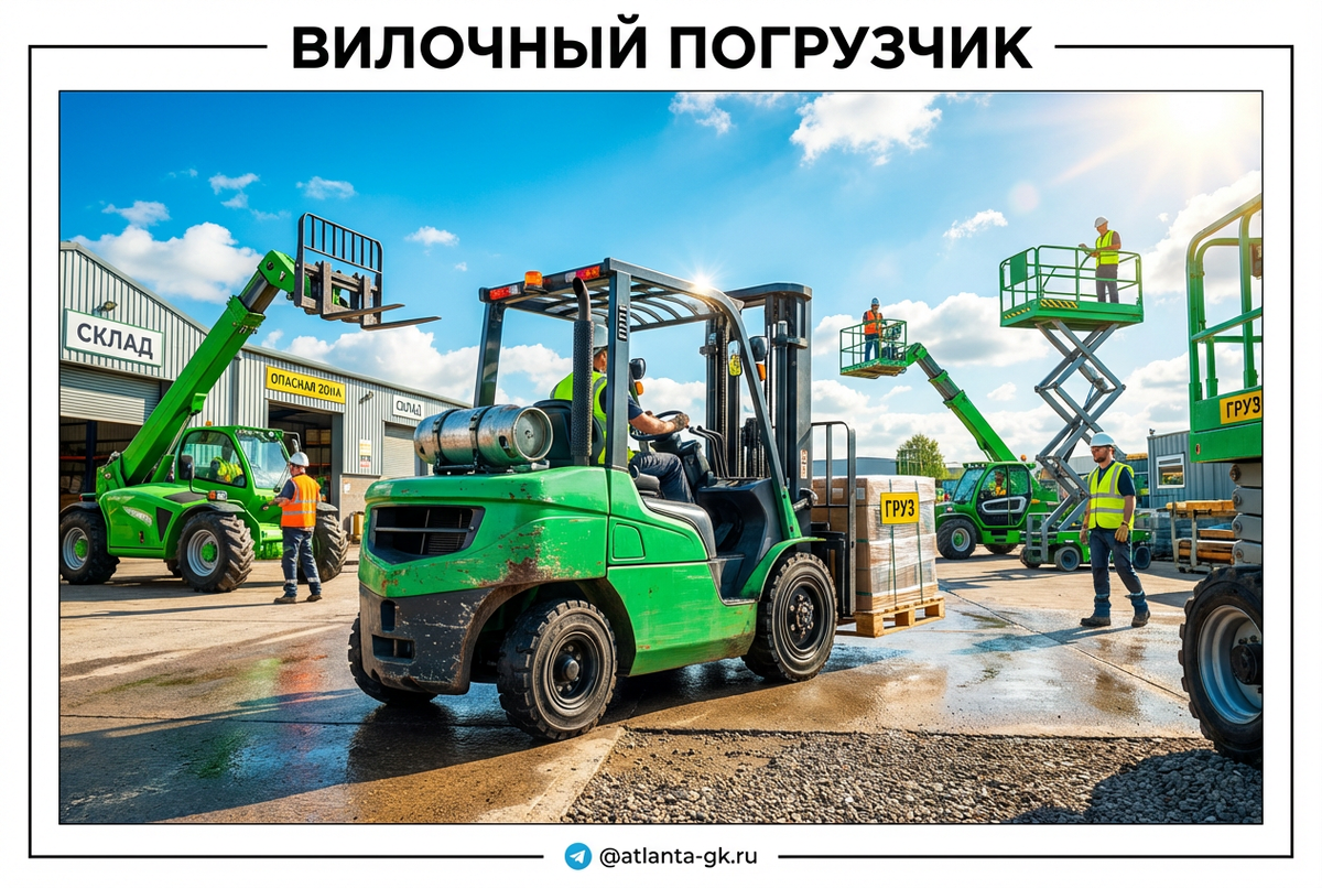    Советы по выбору типа привода для вилочного погрузчика Atlanta-gk