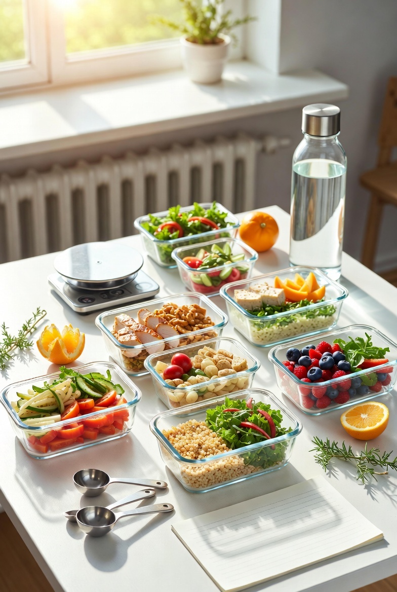 Пример здорового меню для похудения на неделю