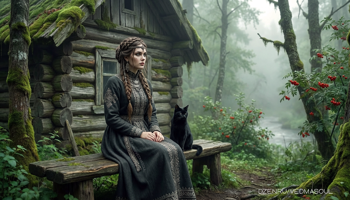 © Авторское изображение @vedmasoul. Cгенерировано ИИ. Личный приём у ведьмы, Медея