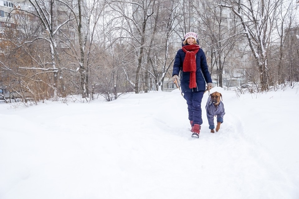    Во время зимних прогулок важно избегать переохлаждения. Светлана МАКОВЕЕВА